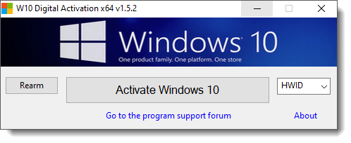 Иконка Windows 10 Digital Activation